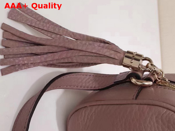 Gucci Soho Disco Bag in Pink Grain Leather Replica