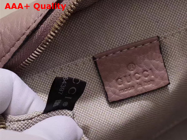 Gucci Soho Disco Bag in Pink Grain Leather Replica