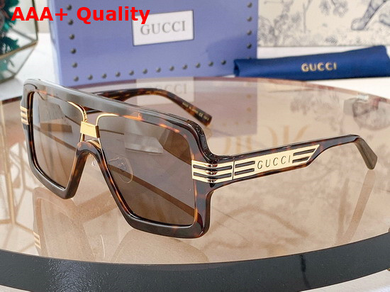 Gucci Square Frame Sunglasses in Ivory Acetate Replica