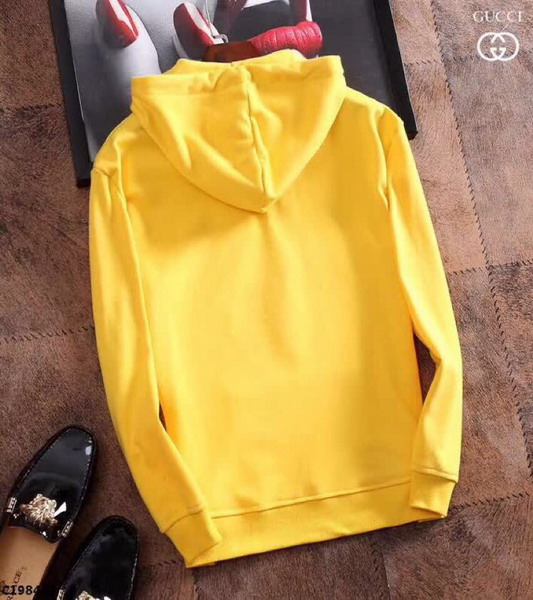 Gucci Sweatshirt with Gucci Logo Yellow Cotton