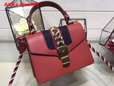 Gucci Sylvie Leather Mini Bag in Red Replica