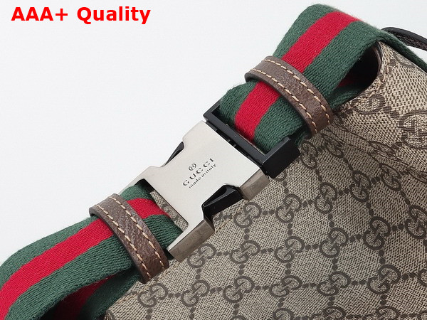 Gucci Top Handle GG Duffle Bag in Beige and Ebony GG Supreme Canvas 774542 Replica