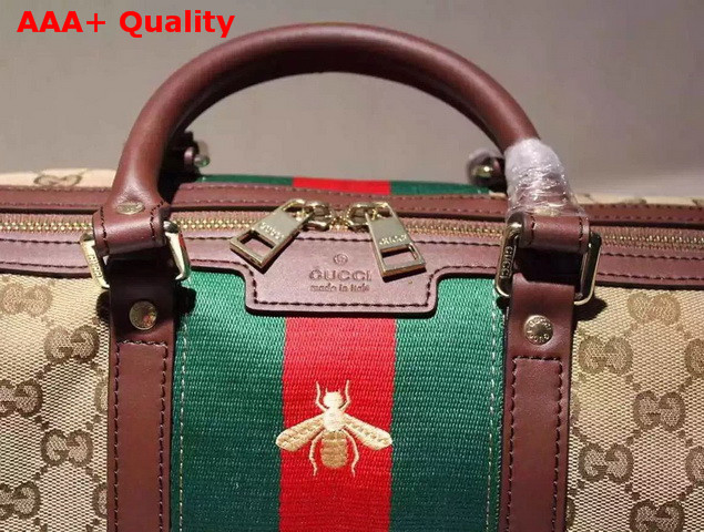 Gucci Vintage Web Embroidered Bag Replica