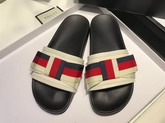 Gucci Web Bowknot Slipper in White