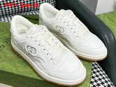 Gucci Womens Mac80 Sneakers in Off White Leather 747954 Replica