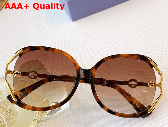 Gucci Womens Round Sunglasses Pink Replica