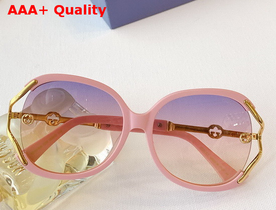 Gucci Womens Round Sunglasses Pink Replica