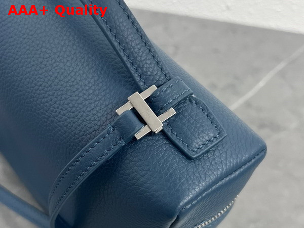 Loro Piana Extra Pocket Backpack in Blue Calfskin Replica