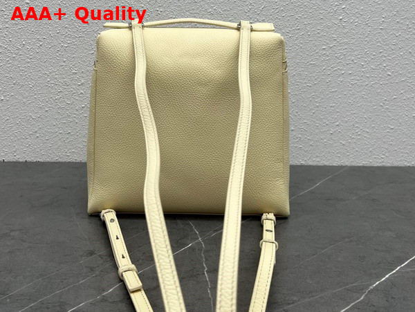 Loro Piana Extra Pocket Backpack in Cream Calfskin Replica