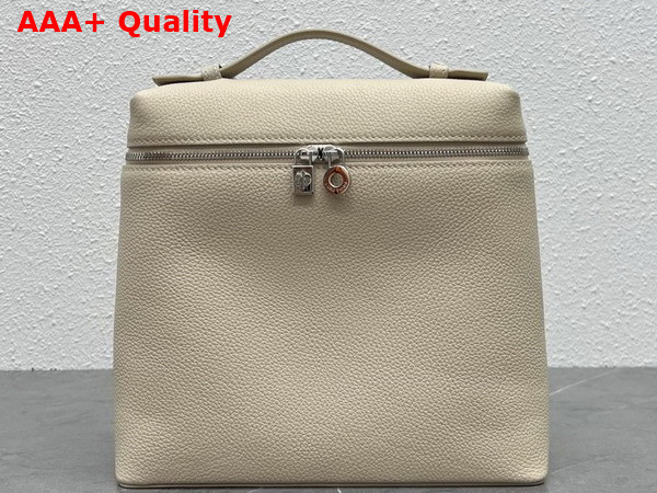 Loro Piana Extra Pocket Backpack in Light Beige Calfskin Replica