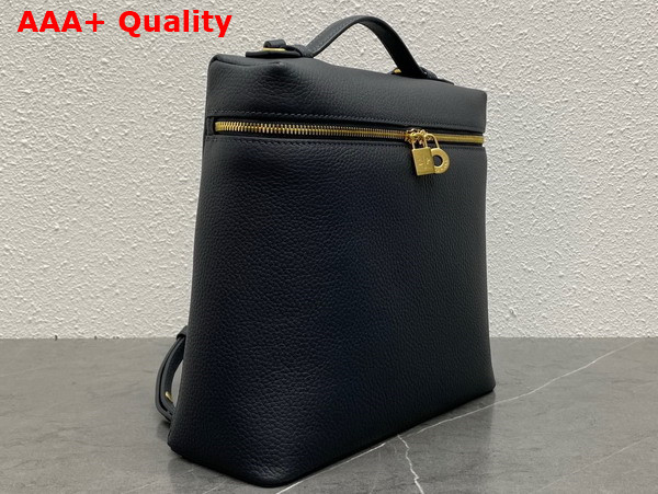 Loro Piana Extra Pocket Backpack in Midnight Blue Calfskin Replica