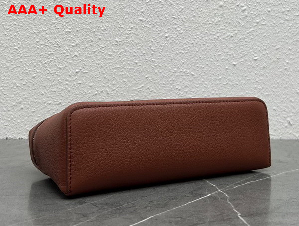 Loro Piana Extra Pocket L19 Pouch in Deep Kummel Calfskin Replica