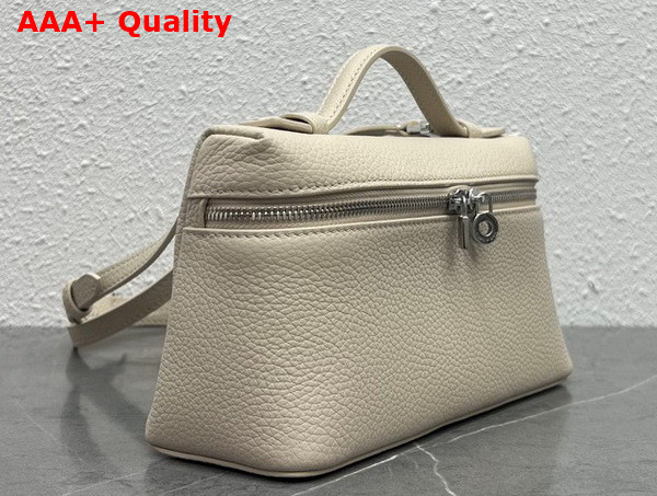 Loro Piana Extra Pocket L19 Pouch in Light Beige Calfskin Replica