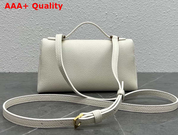 Loro Piana Extra Pocket L19 Pouch in White Calfskin Replica