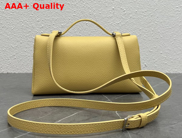 Loro Piana Extra Pocket L19 Pouch in Yellow Calfskin Replica