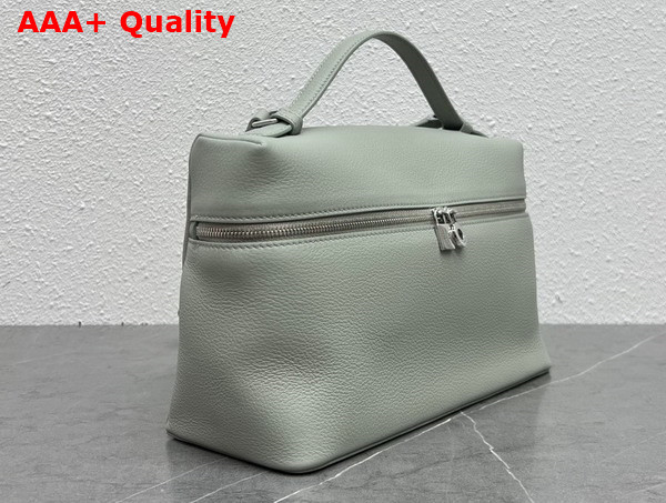 Loro Piana Extra Pocket Pouch L27 in Eucalyptus Calfskin Replica