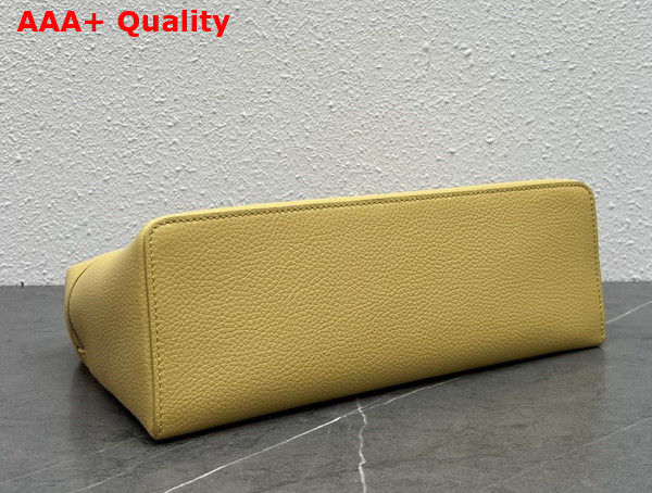 Loro Piana Extra Pocket Pouch L27 in Yellow Calfskin Replica