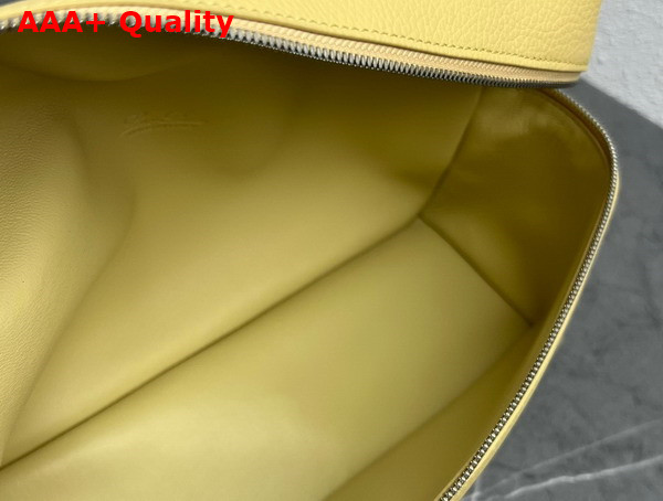 Loro Piana Extra Pocket Pouch L27 in Yellow Calfskin Replica