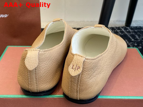 Loro Piana Floaty Flat in Beige Deerskin Replica