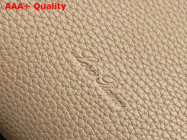 Loro Piana Loom Bag L25 Grained Calfskin Fossil Sun Gold Replica