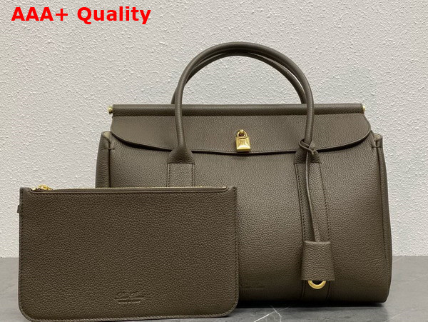 Loro Piana Loom Bag L32 Sicilian Capers Grained Calfskin Replica