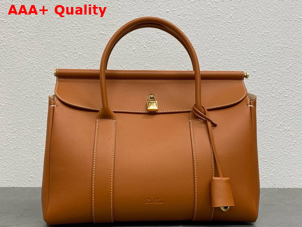 Loro Piana Loom Bag L32 Warm Tan Smooth Calfskin Replica