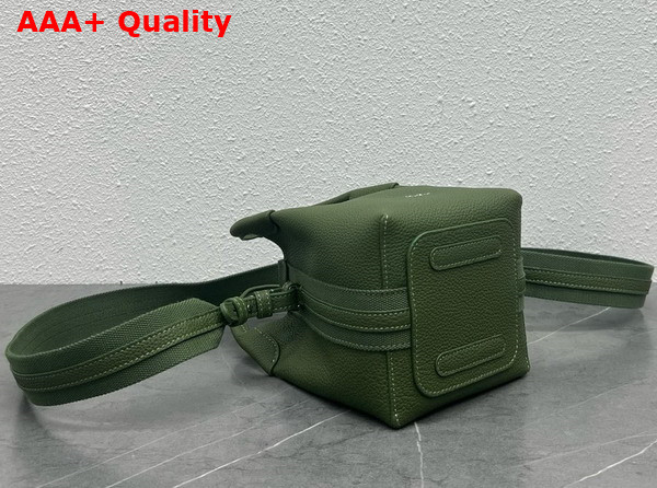 Loro Piana Micro Bale Bag in Green Calfskin Replica