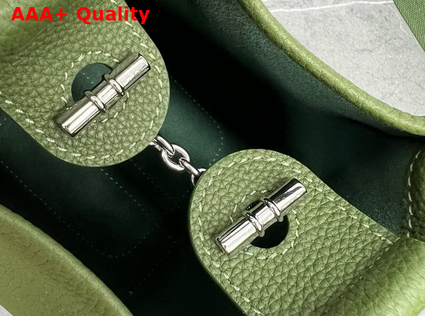 Loro Piana Micro Bale Bag in Green Calfskin Replica