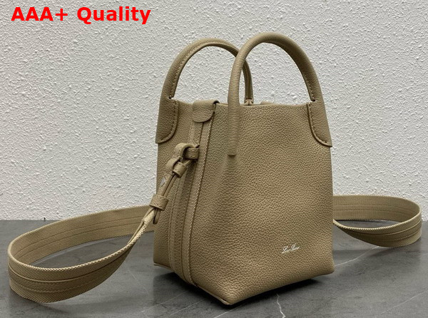 Loro Piana Micro Bale Bag in Light Mastic Calfskin Replica