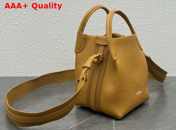 Loro Piana Micro Bale Bag in Spiced Curry Calfskin Replica