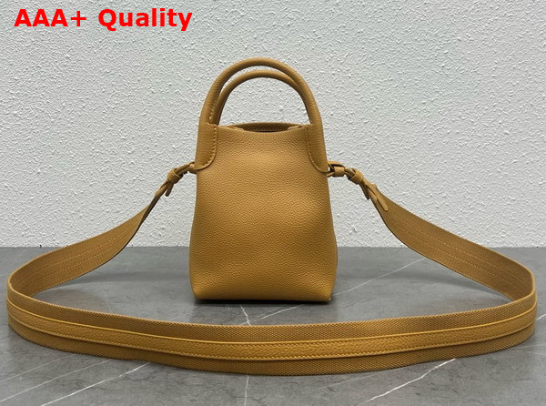 Loro Piana Micro Bale Bag in Spiced Curry Calfskin Replica