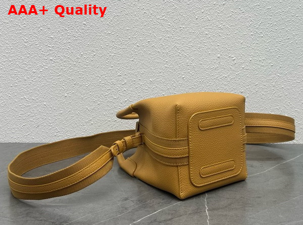 Loro Piana Micro Bale Bag in Spiced Curry Calfskin Replica