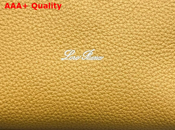 Loro Piana Micro Bale Bag in Spiced Curry Calfskin Replica