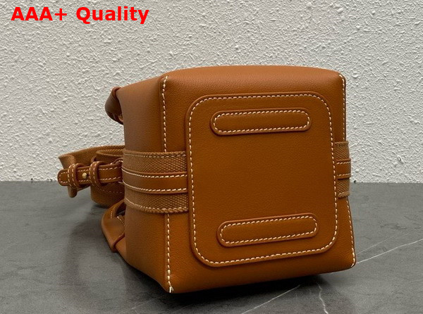 Loro Piana Micro Bale Bag in Warm Tan Calfskin Replica