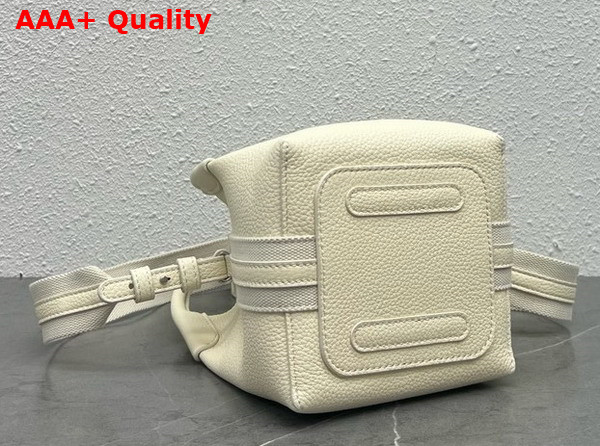 Loro Piana Micro Bale Bag in Whisper White Calfskin Replica