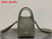 Loro Piana Micro Bale Bag in Yerba Mate Calfskin Replica