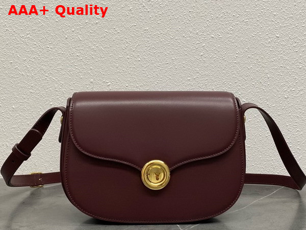 Loro Piana Small Ghiera Bag in Dark Choco Licorice and Matcha Powder Smooth Calfskin Replica