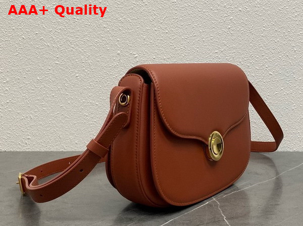 Loro Piana Small Ghiera Bag in Deep Kummel Grained Calfskin Replica