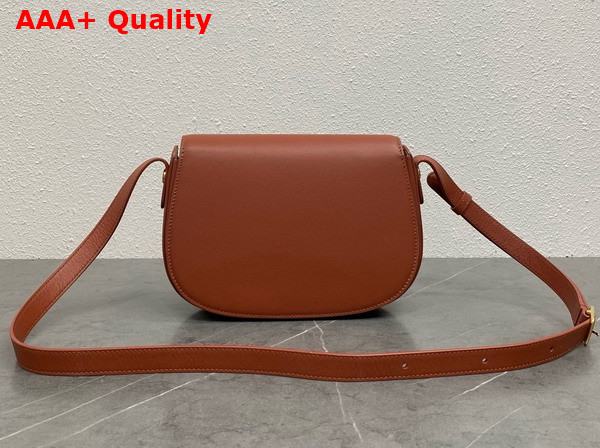 Loro Piana Small Ghiera Bag in Deep Kummel Grained Calfskin Replica