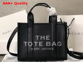 Marc Jacobs Leather Mini Tote Bag in Black Replica