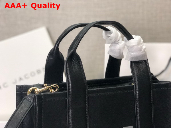 Marc Jacobs Leather Mini Tote Bag in Black Replica