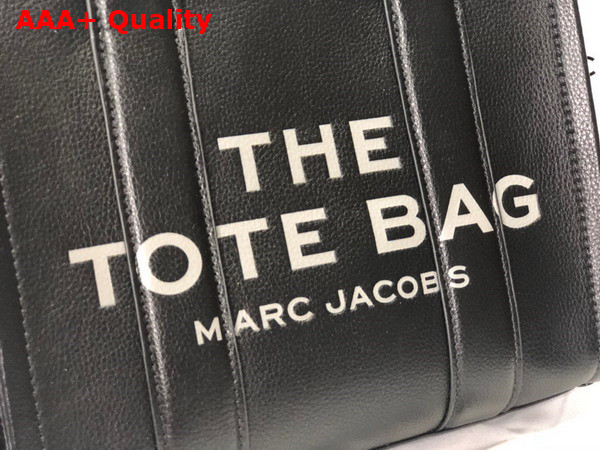 Marc Jacobs Leather Mini Tote Bag in Black Replica