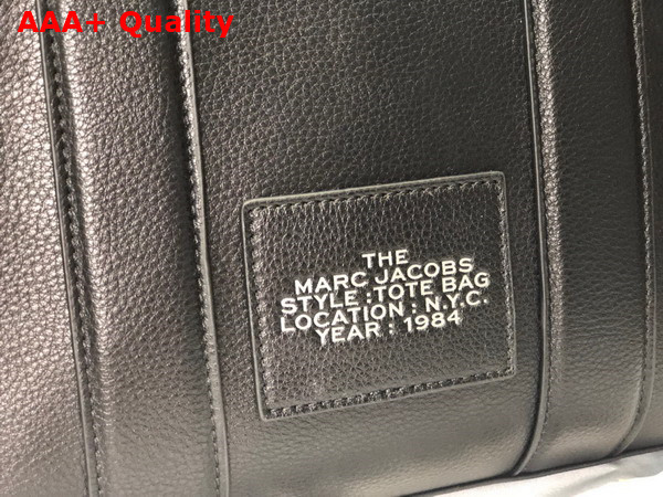 Marc Jacobs Leather Mini Tote Bag in Black Replica