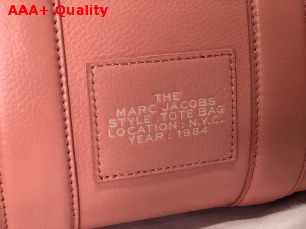 Marc Jacobs Leather Mini Tote Bag in Rose Replica