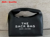 Marc Jacobs The Mini Sack Bag in Black Full Grain Leather Replica