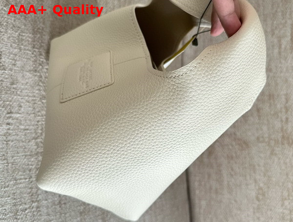 Marc Jacobs The Mini Sack Bag in White Full Grain Leather Replica