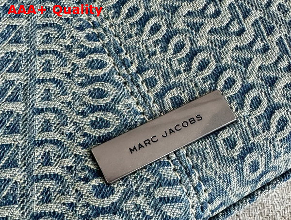 Marc Jacobs The St Marc Top Handle Bag in Blue Denim Replica