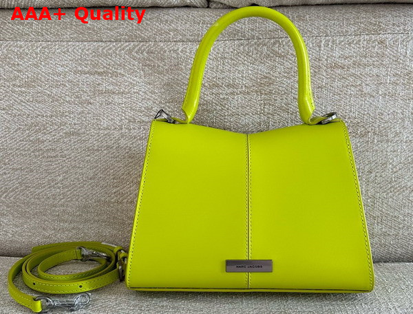 Marc Jacobs The St Marc Top Handle Bag in Limoncello Smooth Leather Replica