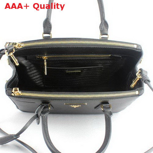 Prada Small Killer Bag in Black Saffiano Leather Replica