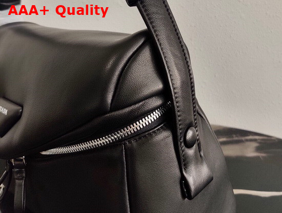 Prada Black Padded Nappa Leather Prada Signaux Bag 1BC165 Replica